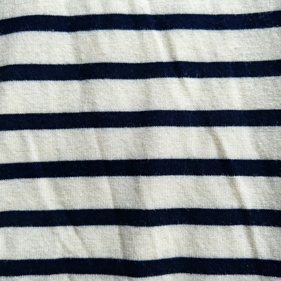 J. Crew Ivory/Navy Maxi Skirt - Picture 2 of 3